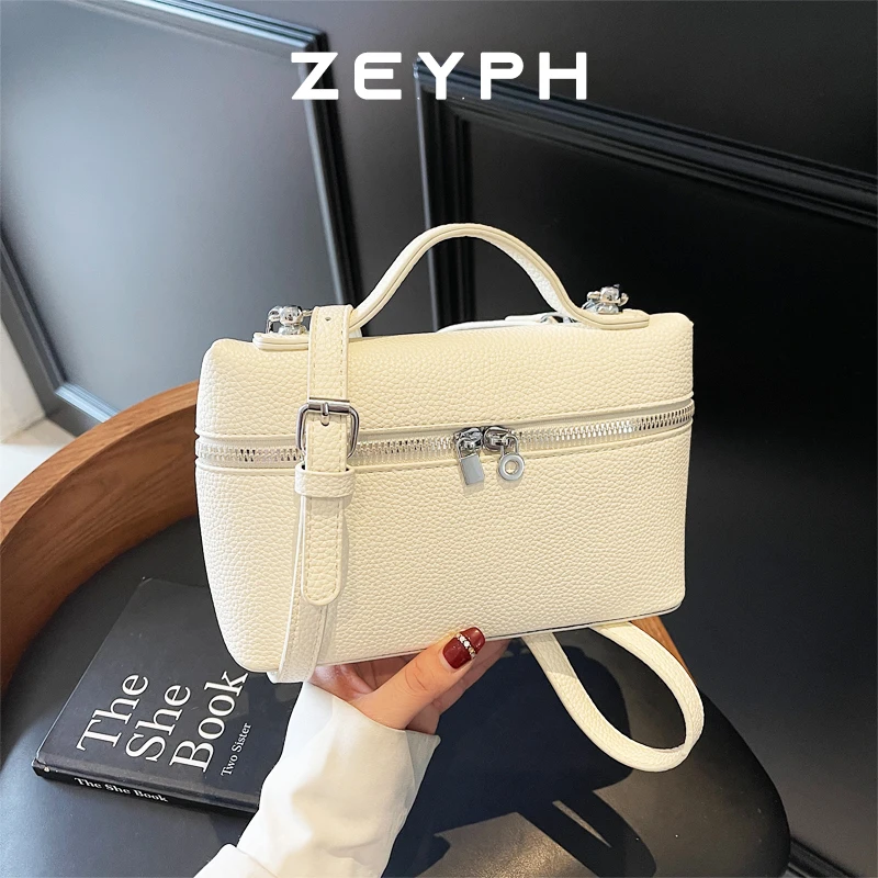 Zeyph Shoulder Bags For Women Solid Color PU Leather 2025 Trend Lock Handbags Small Purse Hand Lady Designer Zipper Clutch
Zeyph Shoulder Bags For Women Solid Color PU Leather 2025 Trend Lock Handbags Small Purse Hand Lady Designer Zipper Clutch