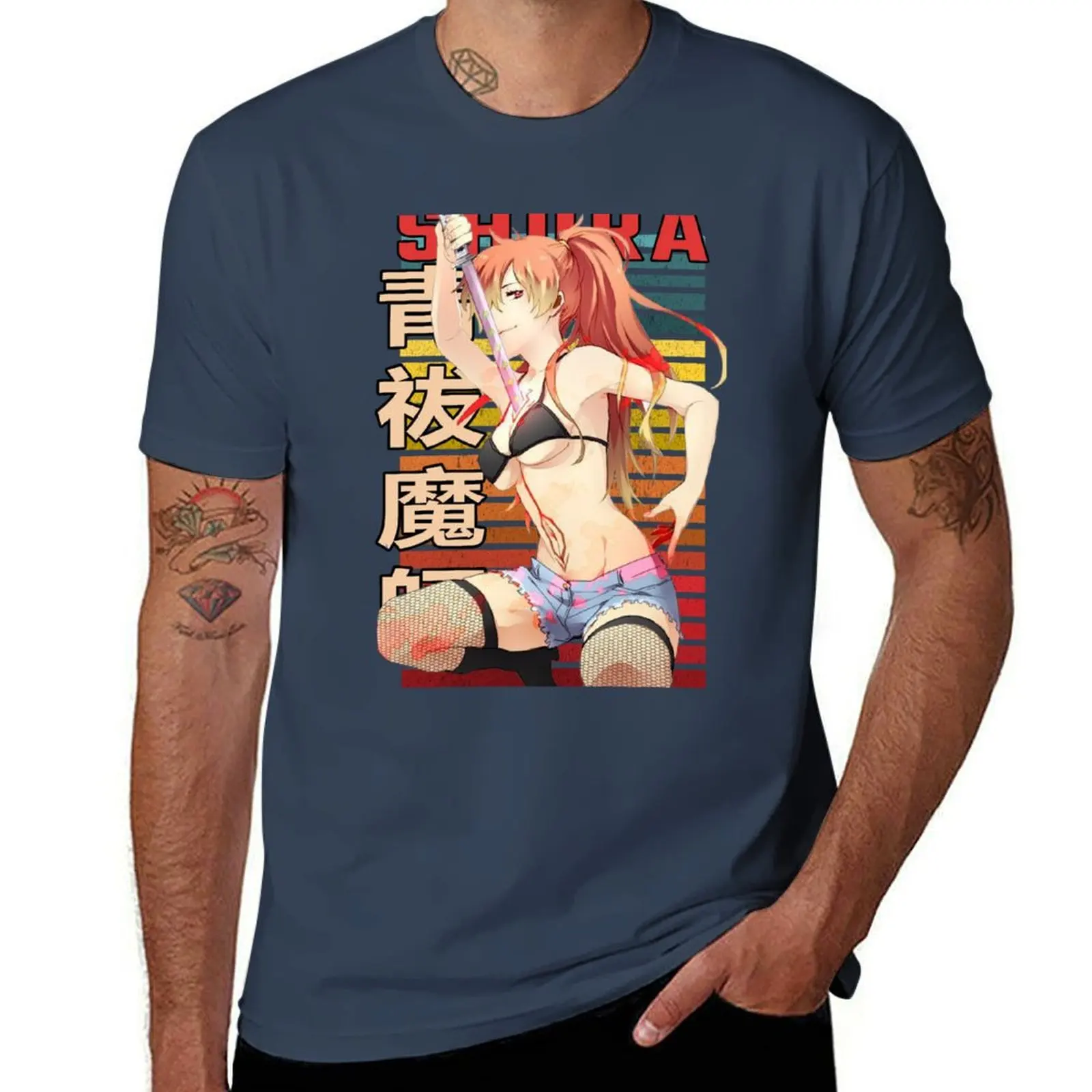 Shura Kirigakure Blue Exorcist Retro Anime Design T-Shirt man t shirt graphic man t shirt heavy cotton essential t shirt T-Shirt 
Shura Kirigakure Blue Exorcist Retro Anime Design T-Shirt man t shirt graphic man t shirt heavy cotton essential t shirt T-Shirt