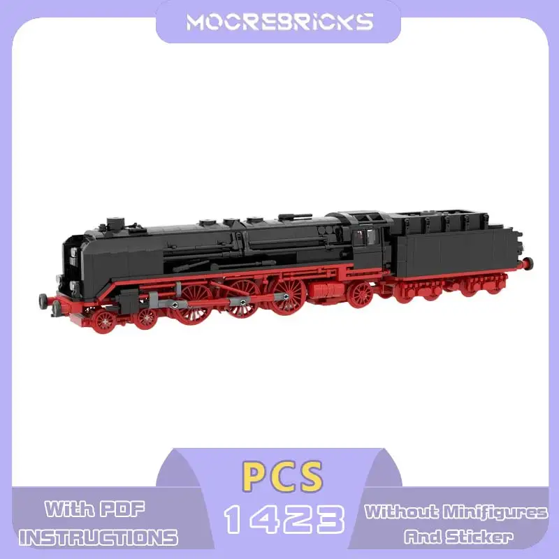 MOC 1/38 BR01 Steam Locomotive Building Blocks Motorised Europe Germany Retro Heavy Express Passenger Train Bricks Adult Gift
MOC 1/38 BR01 Steam Locomotive Building Blocks Motorised Europe Germany Retro Heavy Express Passenger Train Bricks Adult Gift