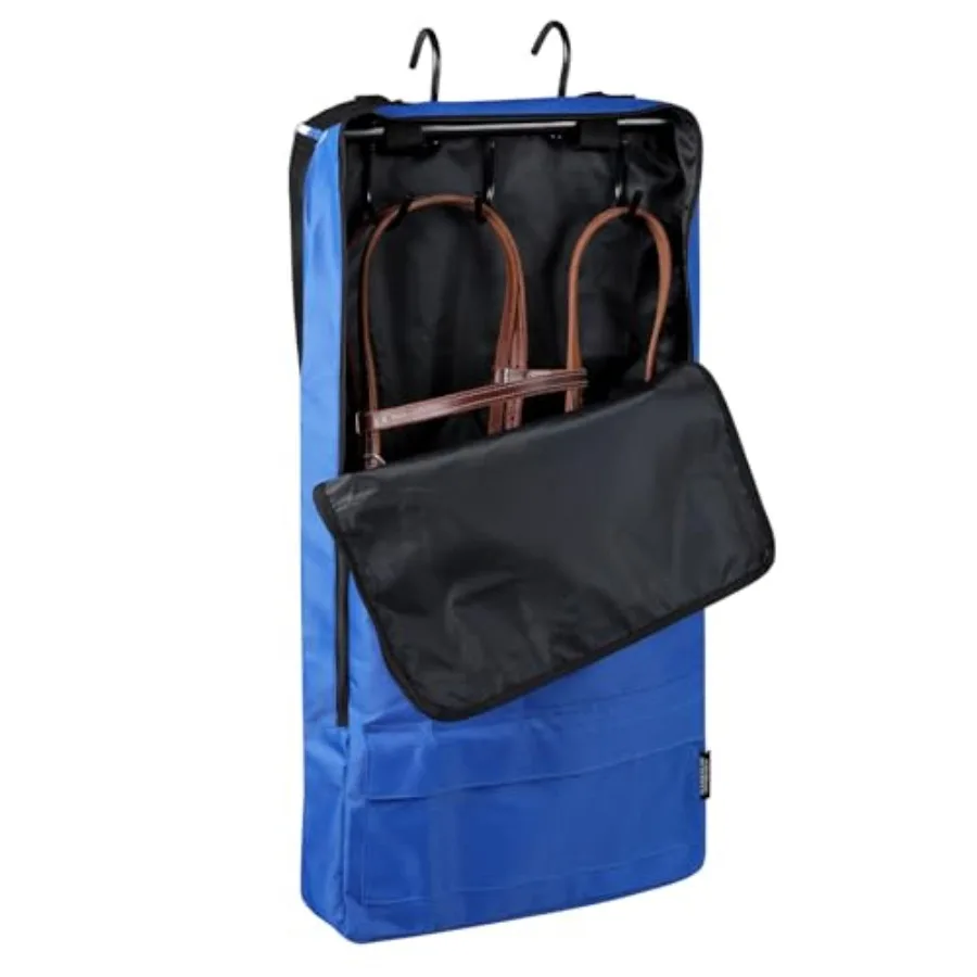 Bridle/Halter Bag Waterproof 600D Horse Tack Storage, Hanging Organizer with Multi-Hook Design, Protects Bridles and Reins
Bridle/Halter Bag Waterproof 600D Horse Tack Storage, Hanging Organizer with Multi-Hook Design, Protects Bridles and Reins
