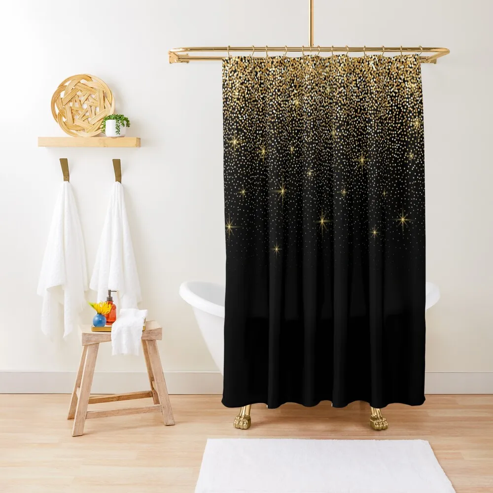 black and gold glitter pattern Shower Curtain Elegant Bathroom Shower Waterproof Bathroom Shower Set Curtain
black and gold glitter pattern Shower Curtain Elegant Bathroom Shower Waterproof Bathroom Shower Set Curtain