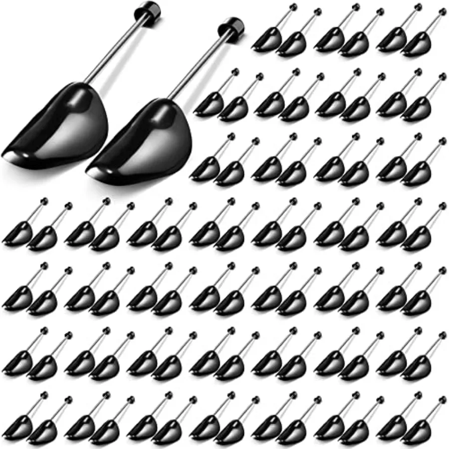 30 Pairs Plastic Shoe Trees Bulk Spring Shoe Trees for Men Stretcher Sneakers Shape Keeper Inserts Holder, US Size 6-12
30 Pairs Plastic Shoe Trees Bulk Spring Shoe Trees for Men Stretcher Sneakers Shape Keeper Inserts Holder, US Size 6-12