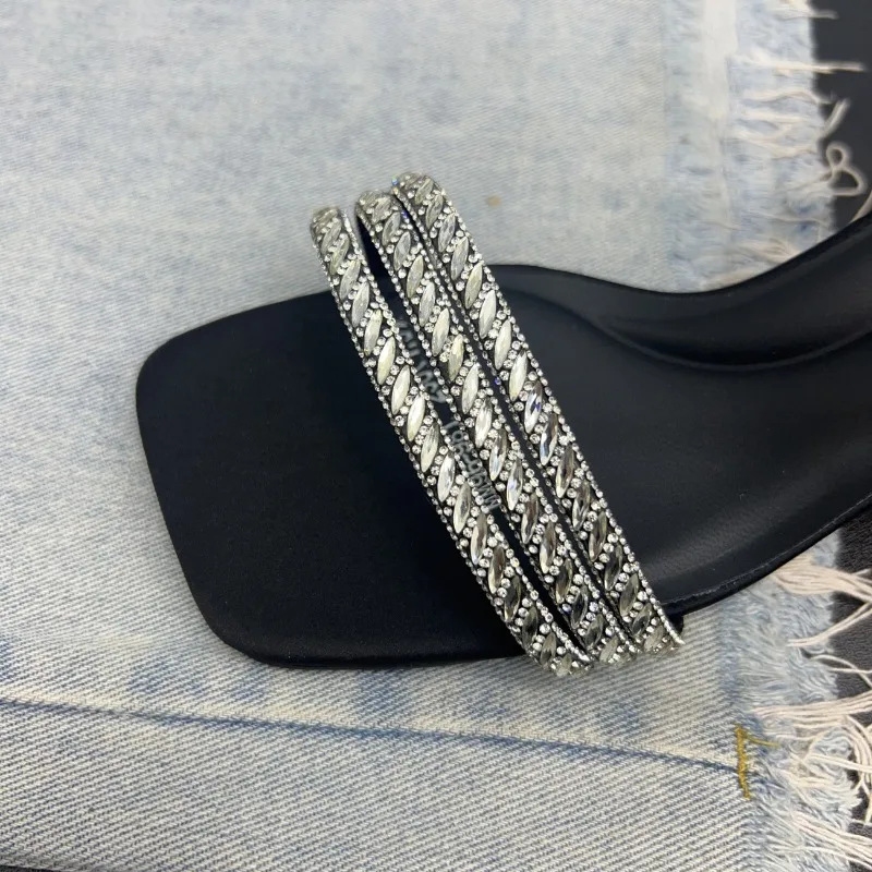 New Womens Shoes Exquisite Rhinestone High Heeled Sandals for Woman Fashion Model Casual Shoes Designer Shoes Sandalias De Mujer
New Womens Shoes Exquisite Rhinestone High Heeled Sandals for Woman Fashion Model Casual Shoes Designer Shoes Sandalias De Mujer