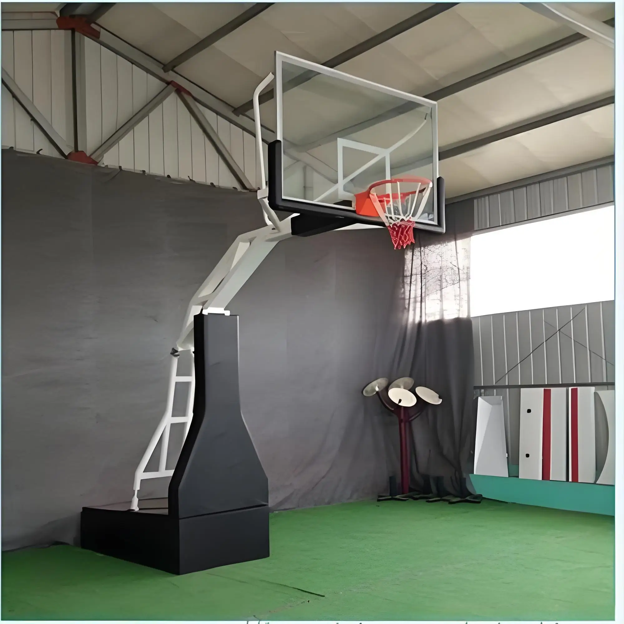Multi-Scene Heavy Duty Basketball Hoop System Tempered Glass Backboard-Adjustable Height Weather-Proof Quick-Setup forpromote sa
Multi-Scene Heavy Duty Basketball Hoop System Tempered Glass Backboard-Adjustable Height Weather-Proof Quick-Setup forpromote sa