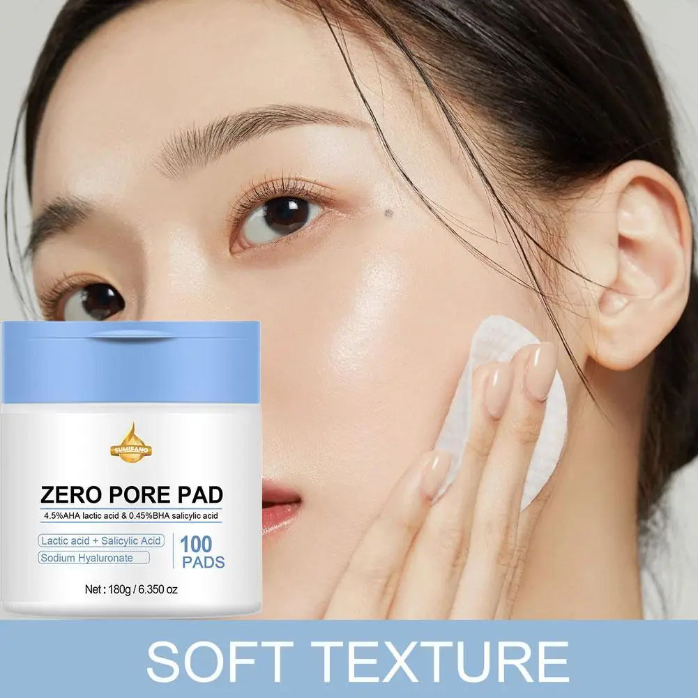 Salicylic Acid Cotton Pads Acidic Panthenol Moisturizing Water Improves Acne Lightens Spots Facial Essence
Salicylic Acid Cotton Pads Acidic Panthenol Moisturizing Water Improves Acne Lightens Spots Facial Essence 