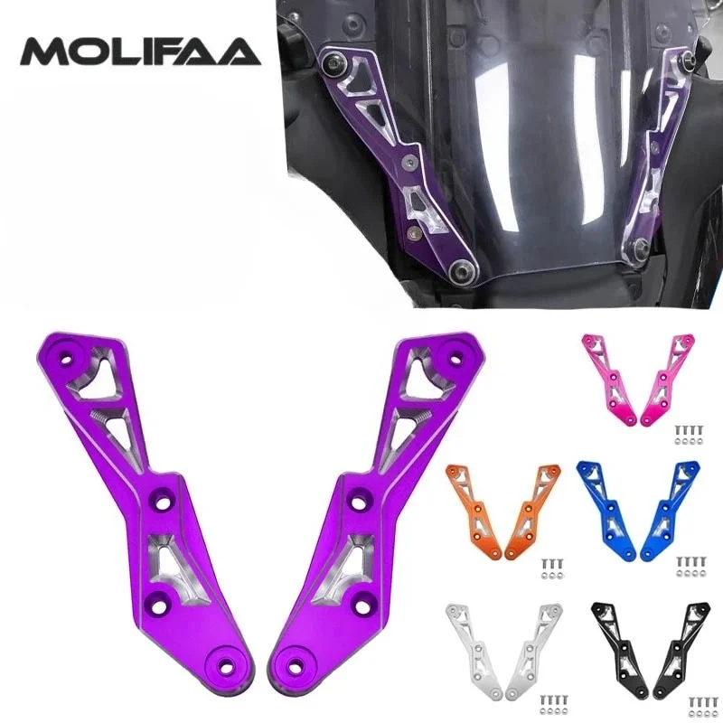for Honda Forza 300 NSS350 Motorcycle Windshield Bracket CNC Aluminum Windscreen Decoration Mount Strip Fixed Cover Accessories
for Honda Forza 300 NSS350 Motorcycle Windshield Bracket CNC Aluminum Windscreen Decoration Mount Strip Fixed Cover Accessories
