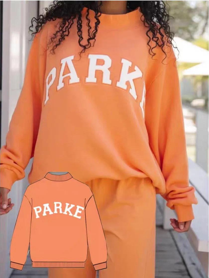 Autumn Winter Embroidered Patchwork Fleece Ladies Sweatshirt Loose Fit High Collar Zipper Closure Long Sleeve Cotton Blend
Autumn Winter Embroidered Patchwork Fleece Ladies Sweatshirt Loose Fit High Collar Zipper Closure Long Sleeve Cotton Blend