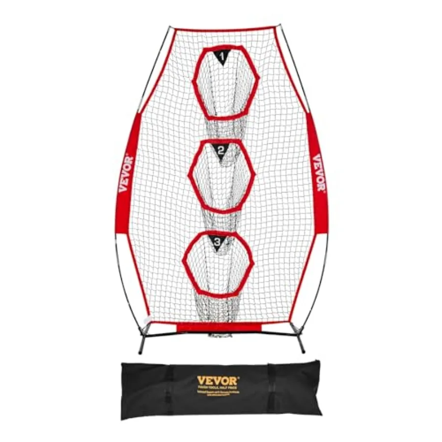 8x8ft Football Trainer Throwing Net, Training Throwing Target Practice Net with 6 Target Pockets, Football Training Equipment I
8x8ft Football Trainer Throwing Net, Training Throwing Target Practice Net with 6 Target Pockets, Football Training Equipment I