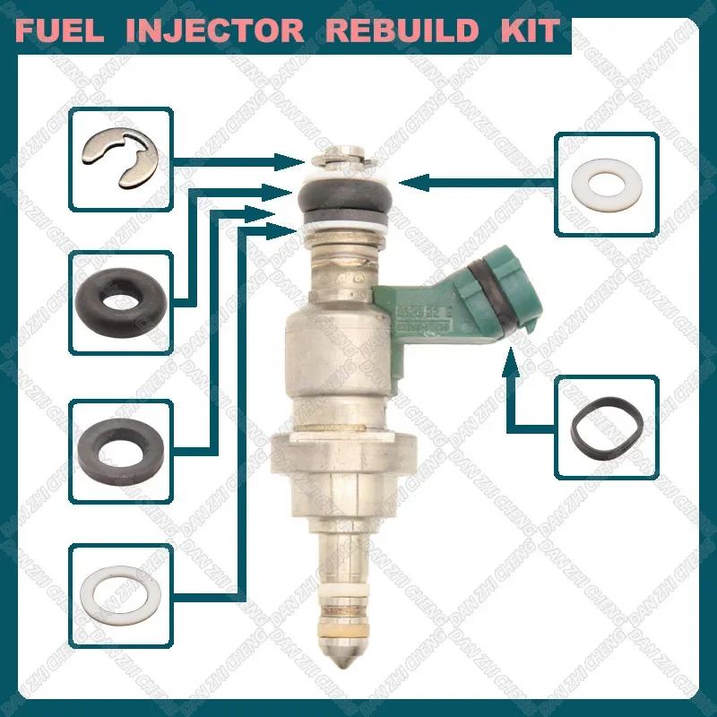 Fuel Injectors Seals O-Ring Repair Filters for Lexus IS250 2006-2013 GS300 2006 2.5L 23250-31020 23209-31020
Fuel Injectors Seals O-Ring Repair Filters for Lexus IS250 2006-2013 GS300 2006 2.5L 23250-31020 23209-31020