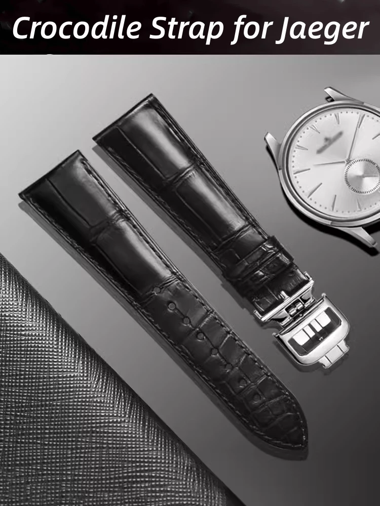 Crocodile Watchband for Jaeger lecoultre master ultra thin Aligator Men Women Cowhide Strap 14 16 17 18 19 20 21 22mm Bracelet
Crocodile Watchband for Jaeger lecoultre master ultra thin Aligator Men Women Cowhide Strap 14 16 17 18 19 20 21 22mm Bracelet