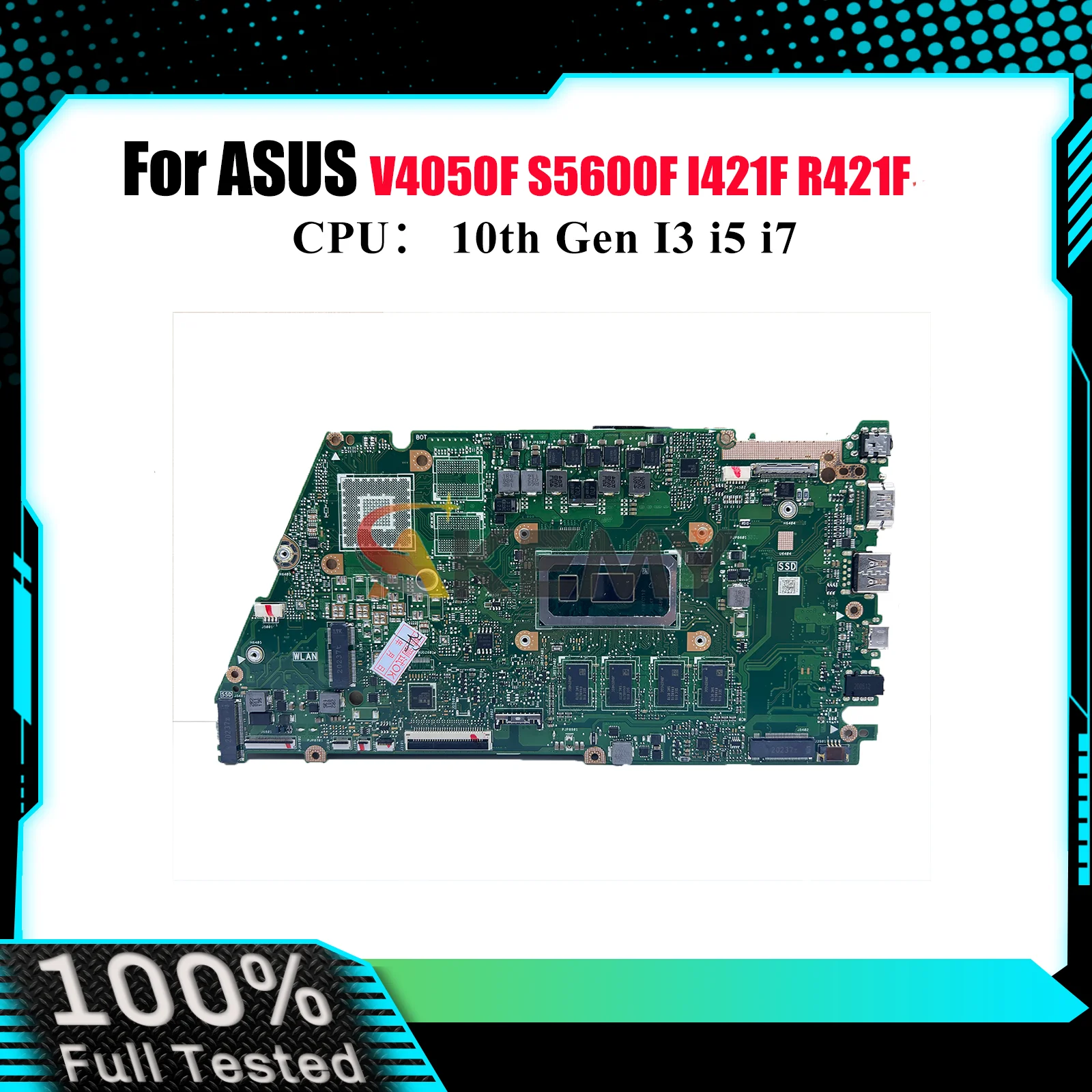 X521FA Материнская плата для ноутбука ASUS X521FPY X521FP I421F R421F X421F V4050F S433F X521FQY S5600F Материнская плата с 10-го поколения I3 i5 i7
X521FA Материнская плата для ноутбука ASUS X521FPY X521FP I421F R421F X421F V4050F S433F X521FQY S5600F Материнская плата с 10-го поколения I3 i5 i7