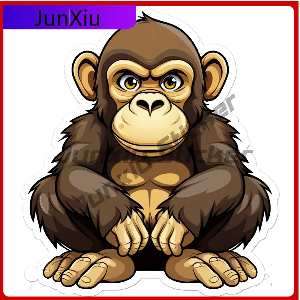 Cartoon Chimp Monkey Eye Catching Top Quality Scratch Resistant Modern Laptop Decal Decoration Waterproof Vinyl Window Bumper
Cartoon Chimp Monkey Eye Catching Top Quality Scratch Resistant Modern Laptop Decal Decoration Waterproof Vinyl Window Bumper