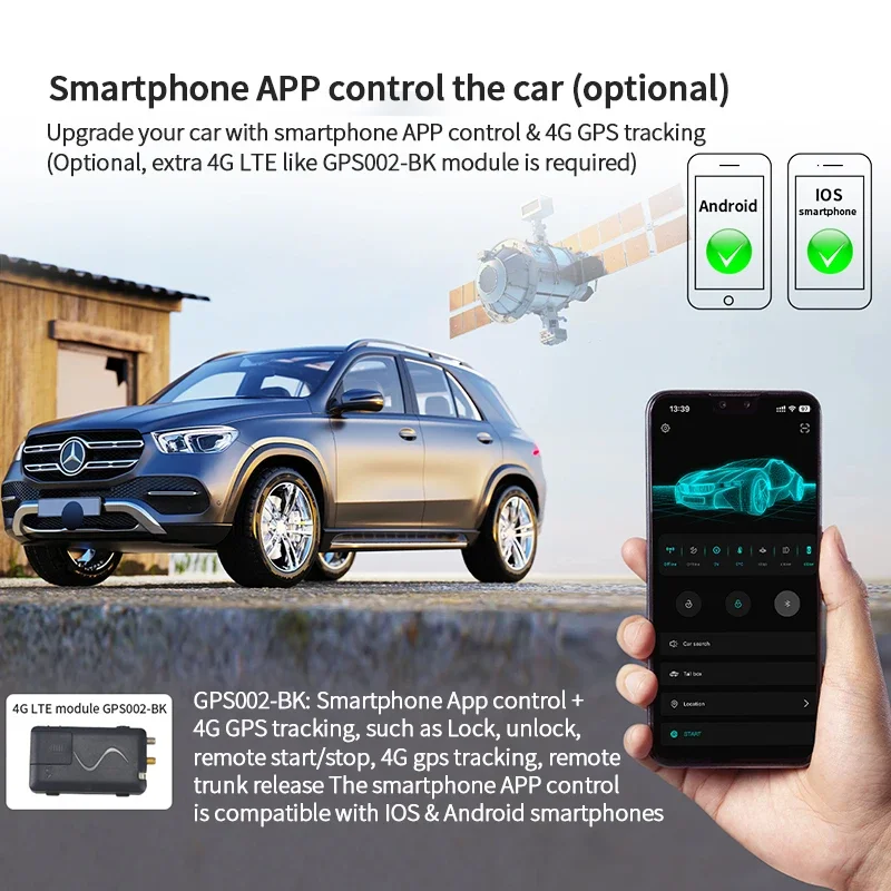 New EASYGUARD Plug Play Car Alarm Fit for 12-18 CLA C117/12-16 B Class W246 /BJ90 /13-18 G Class W463/11-15 a Class W176
New EASYGUARD Plug Play Car Alarm Fit for 12-18 CLA C117/12-16 B Class W246 /BJ90 /13-18 G Class W463/11-15 a Class W176