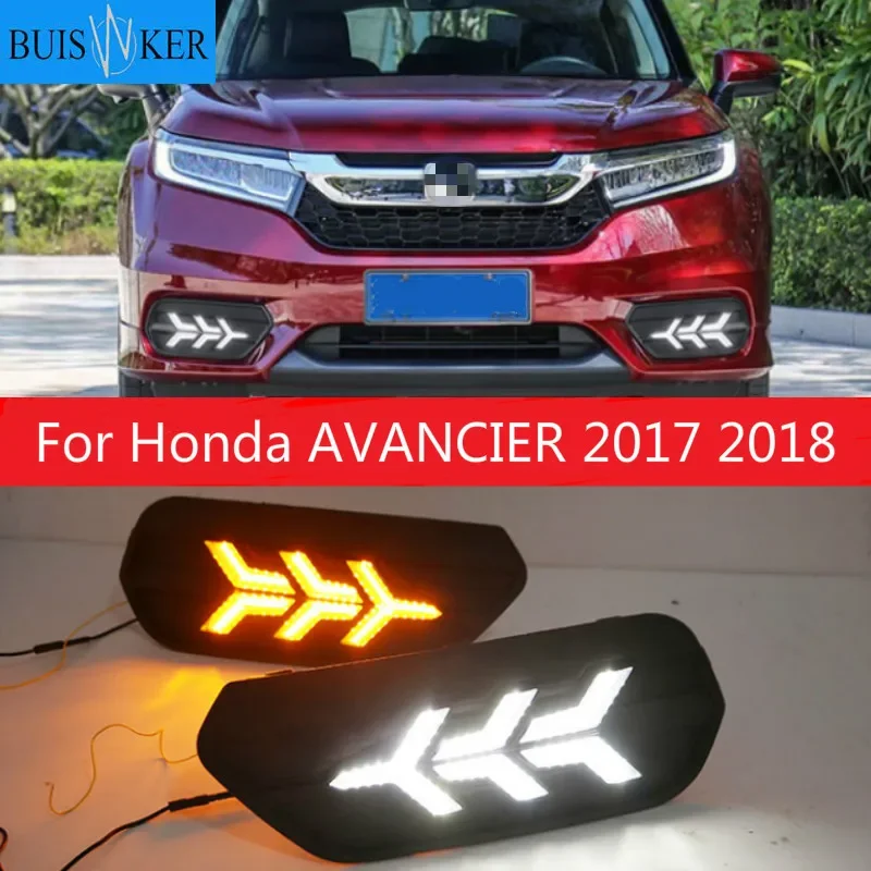 2PCS For Honda AVANCIER 2017 2018 LED DRL Daytime Running Lights Daylight Waterproof Signal car Styling
2PCS For Honda AVANCIER 2017 2018 LED DRL Daytime Running Lights Daylight Waterproof Signal car Styling