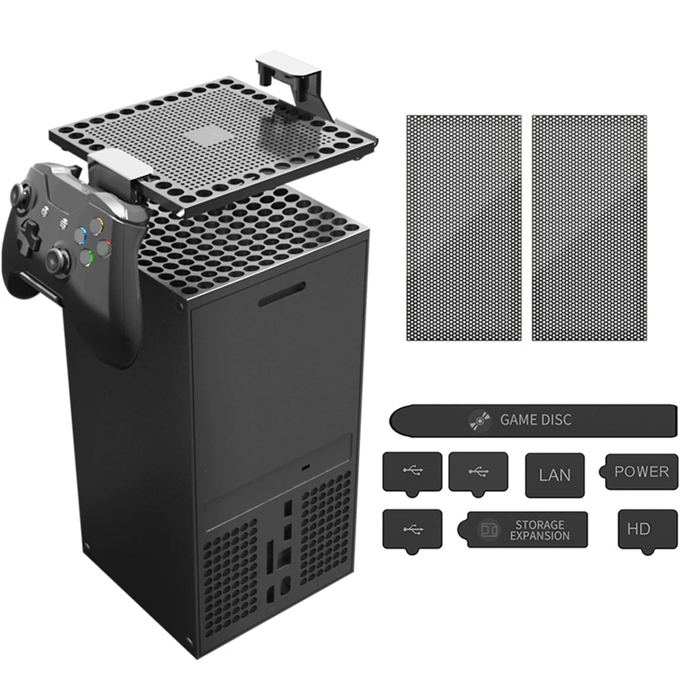 Spel Gastheer Stofdicht Cover Voor Xbox Serie X Gaming Console Stofkap Stofdicht Netto Rack Game Accessoires
Spel Gastheer Stofdicht Cover Voor Xbox Serie X Gaming Console Stofkap Stofdicht Netto Rack Game Accessoires
