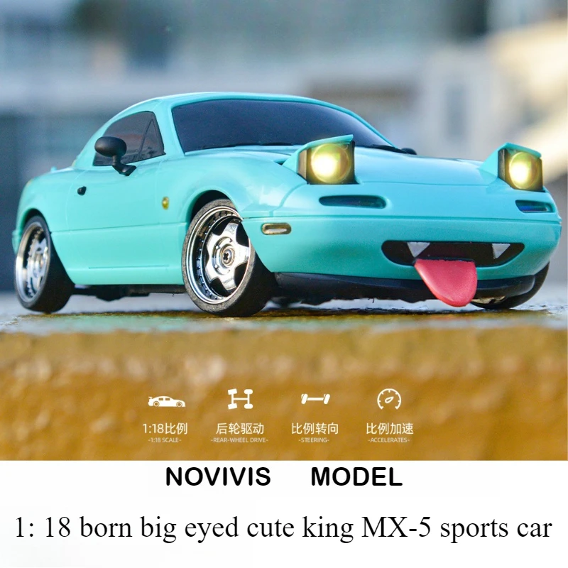 1:18 MX5 Drift RC Car with Gyro - High-Speed Remote Control Toy, Professional Drifting Model for Adults & Kids
1:18 MX5 Drift RC Car with Gyro - High-Speed Remote Control Toy, Professional Drifting Model for Adults & Kids