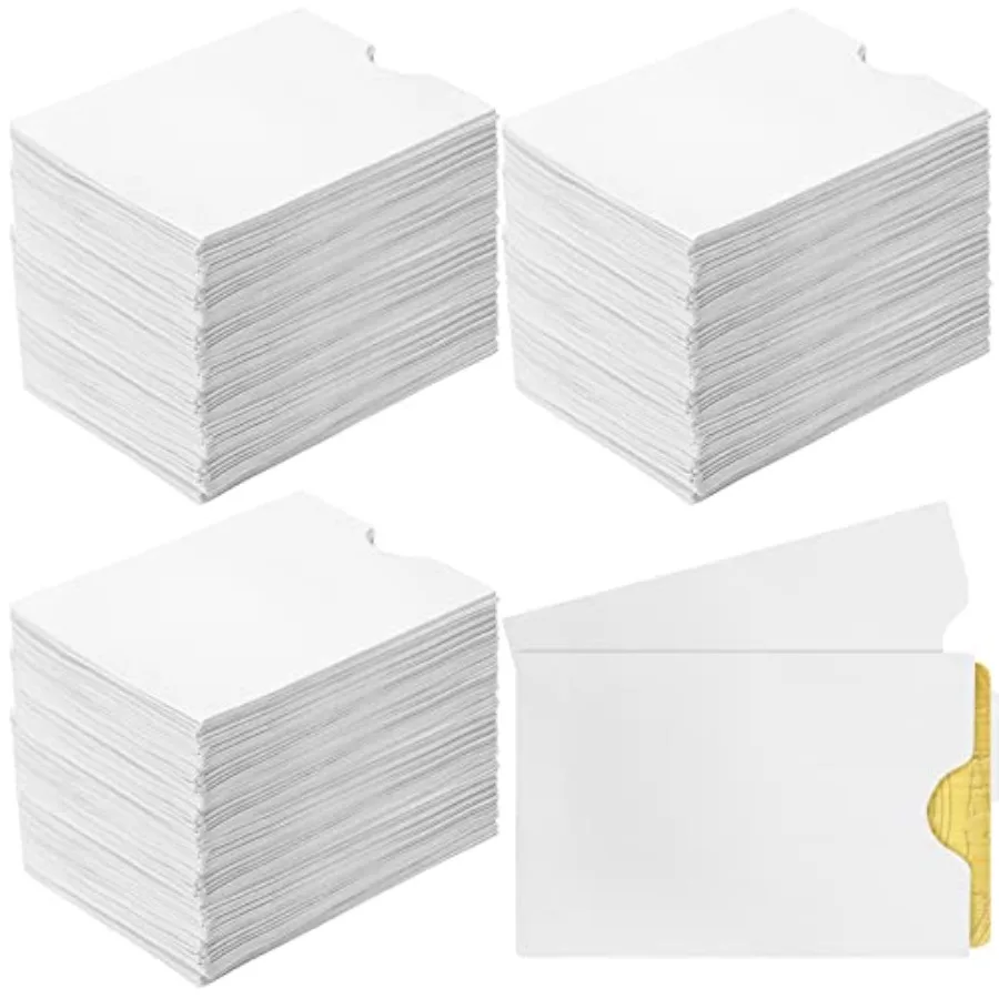 2000 Pieces Credit Card Sleeves Hotel Key Holder Blank Gift Envelopes Writable Printable Gift Card Sleeves Key Sleeve Protector
2000 Pieces Credit Card Sleeves Hotel Key Holder Blank Gift Envelopes Writable Printable Gift Card Sleeves Key Sleeve Protector