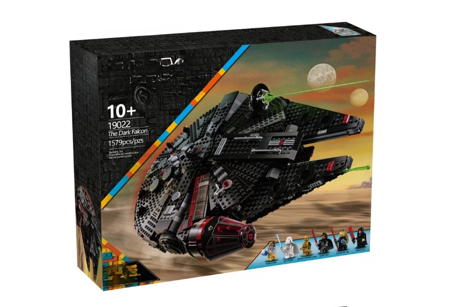 Falcon Compatible 75389 Millennium The Dark Spaceship Bricks Building Block Toys for Boys Gift for Kids Model for Adults
Falcon Compatible 75389 Millennium The Dark Spaceship Bricks Building Block Toys for Boys Gift for Kids Model for Adults