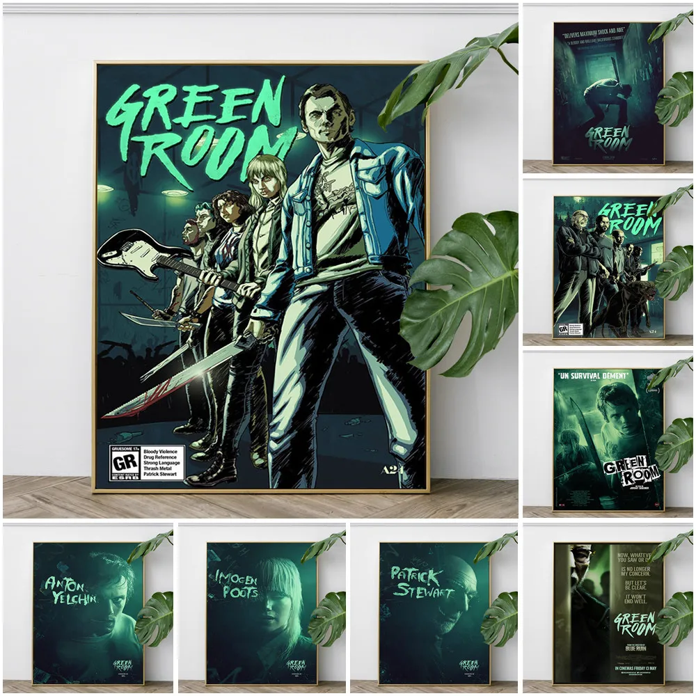 Green Room Movie Print Art Poster Thriller Horror Film Wall Picture Video Room Cinema Canvas Painting Decor
Green Room Movie Print Art Poster Thriller Horror Film Wall Picture Video Room Cinema Canvas Painting Decor