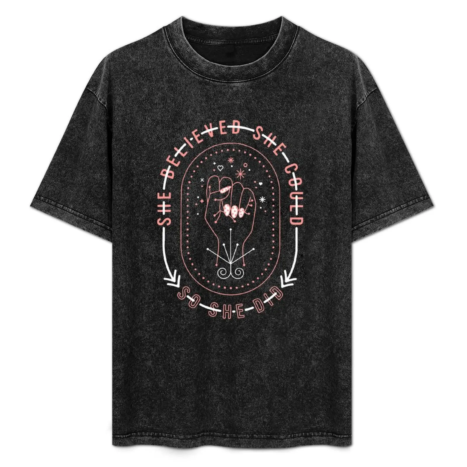 She Believed – Blush & Denim Palette T-Shirt kawaii clothes customizeds heavyweight t shirts for men
She Believed – Blush & Denim Palette T-Shirt kawaii clothes customizeds heavyweight t shirts for men