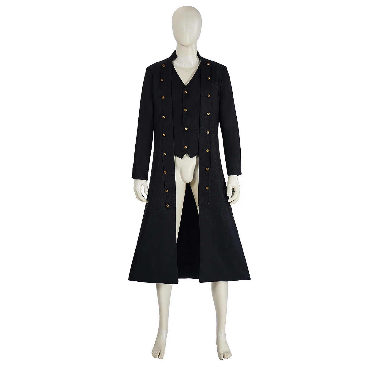 Men's Retro Steam Punk Frog Jacket Gothic Victorian Era Uniform Halloween Costume Vintage Style Custom-Made Fashionable Outer...
Men's Retro Steam Punk Frog Jacket Gothic Victorian Era Uniform Halloween Costume Vintage Style Custom-Made Fashionable Outer...