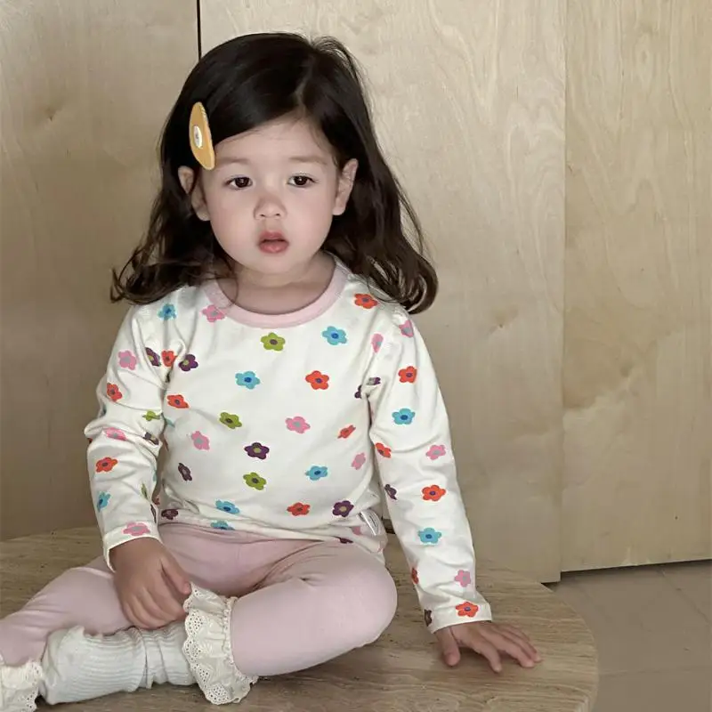2025 Autumn New Baby Long Sleeve Home Clothes Set Girls Cute Flower Tops + Pants 2pcs Suit Infant Toddler Cotton Pajamas Set
2025 Autumn New Baby Long Sleeve Home Clothes Set Girls Cute Flower Tops + Pants 2pcs Suit Infant Toddler Cotton Pajamas Set