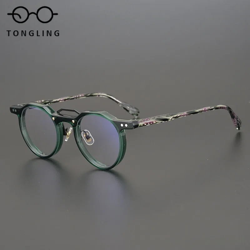2025 men high-quality acetic acid handcrafted small pearshaped colored women spectacle frame supports custom prescription lenses
2025 men high-quality acetic acid handcrafted small pearshaped colored women spectacle frame supports custom prescription lenses