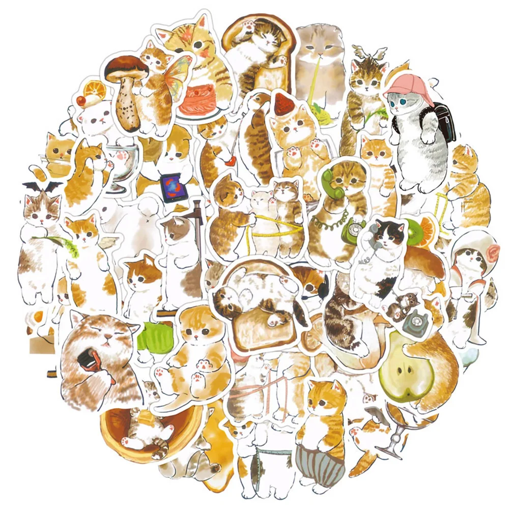 10/30/50pcs Kawaii Cat Cartoon Sticker Animal Decals Toys DIY Scrapbook Laptop Stationary Phone Car Waterproof Cute Kids Sticker
10/30/50pcs Kawaii Cat Cartoon Sticker Animal Decals Toys DIY Scrapbook Laptop Stationary Phone Car Waterproof Cute Kids Sticker