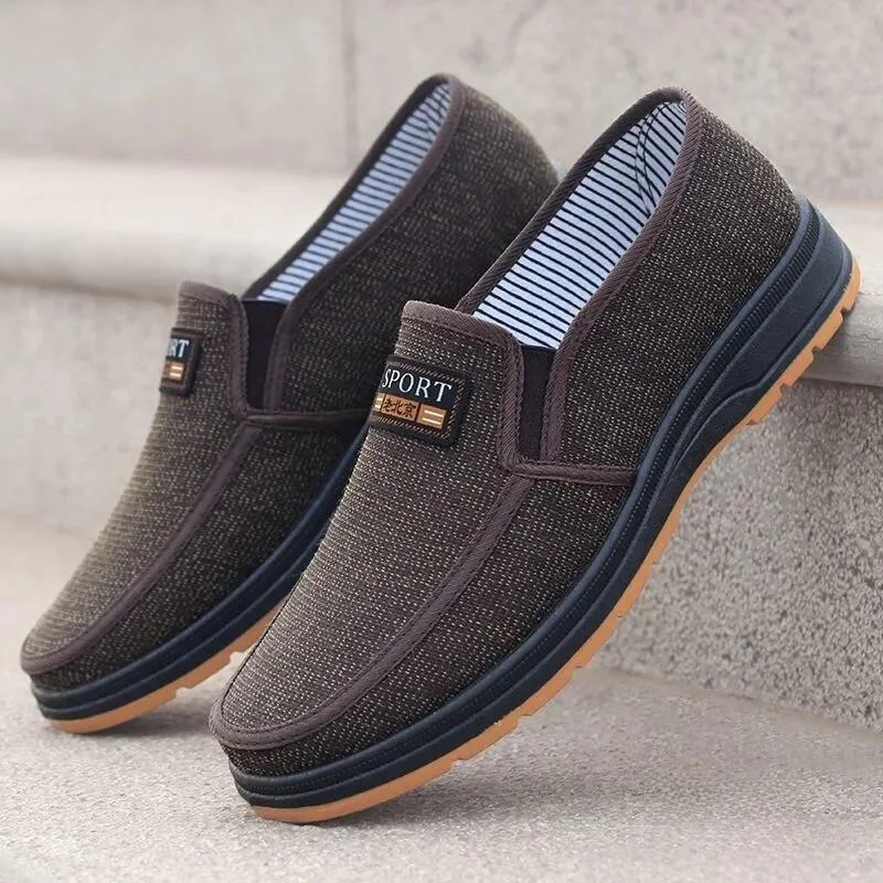 Spring Summer Men's Canvas Slip-On Work Shoes Anti-Slip Soft Bottom Lazy Person's Shoes Old Beijing Cloth Shoes Single Shoes ...
Spring Summer Men's Canvas Slip-On Work Shoes Anti-Slip Soft Bottom Lazy Person's Shoes Old Beijing Cloth Shoes Single Shoes ...