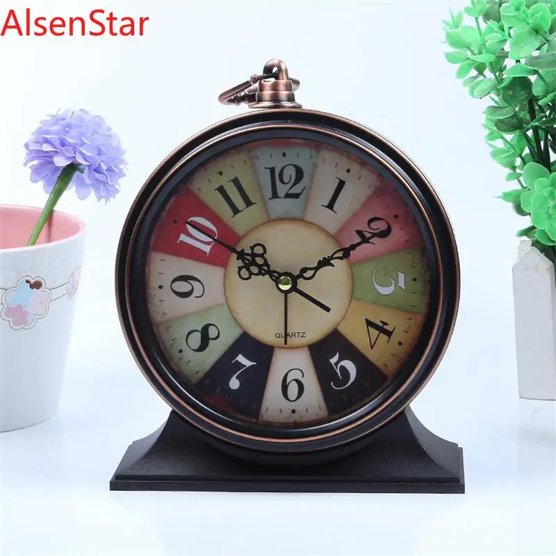 Retro Style Metal Alarm Clock Creative Students Children's Birthday Gifts Bedroom Ornaments Desk Alarm Clock
Retro Style Metal Alarm Clock Creative Students Children's Birthday Gifts Bedroom Ornaments Desk Alarm Clock