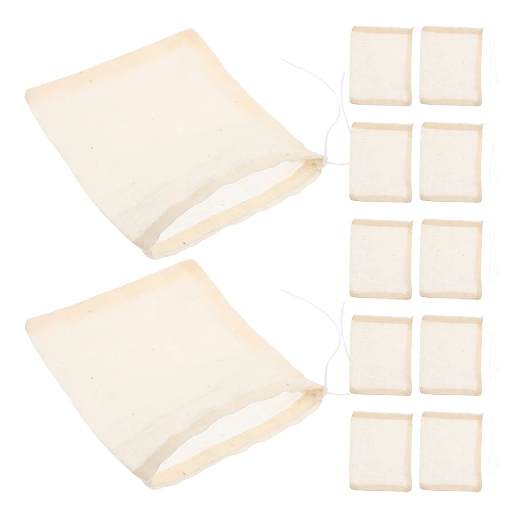 50pcs Cooking Bags Reusable Cotton Drawstring Strainer Filter Tea Empty Sachet Mesh Cheesecloth Stew Seasoning Bags
50pcs Cooking Bags Reusable Cotton Drawstring Strainer Filter Tea Empty Sachet Mesh Cheesecloth Stew Seasoning Bags