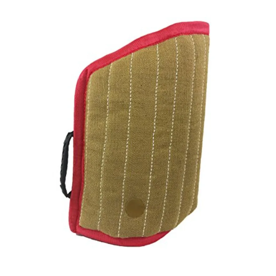 Защитный рукав для дрессировки собак из джута, красный
Защитный рукав для дрессировки собак из джута, красный