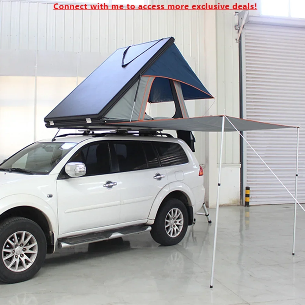 Outdoor Camping Car Rooftop Tent Suppliers Aluminum Pop-up Triangle Rooftop Tent Lightweight Car Top Roof Tent
Outdoor Camping Car Rooftop Tent Suppliers Aluminum Pop-up Triangle Rooftop Tent Lightweight Car Top Roof Tent