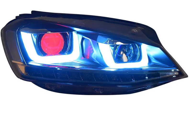 For Volkswagen vw golf 7 Car LED Headlamp Angel Eyes With Projector Lens Headlight Daytime Running DRL Low High Beam Turn signal
For Volkswagen vw golf 7 Car LED Headlamp Angel Eyes With Projector Lens Headlight Daytime Running DRL Low High Beam Turn signal