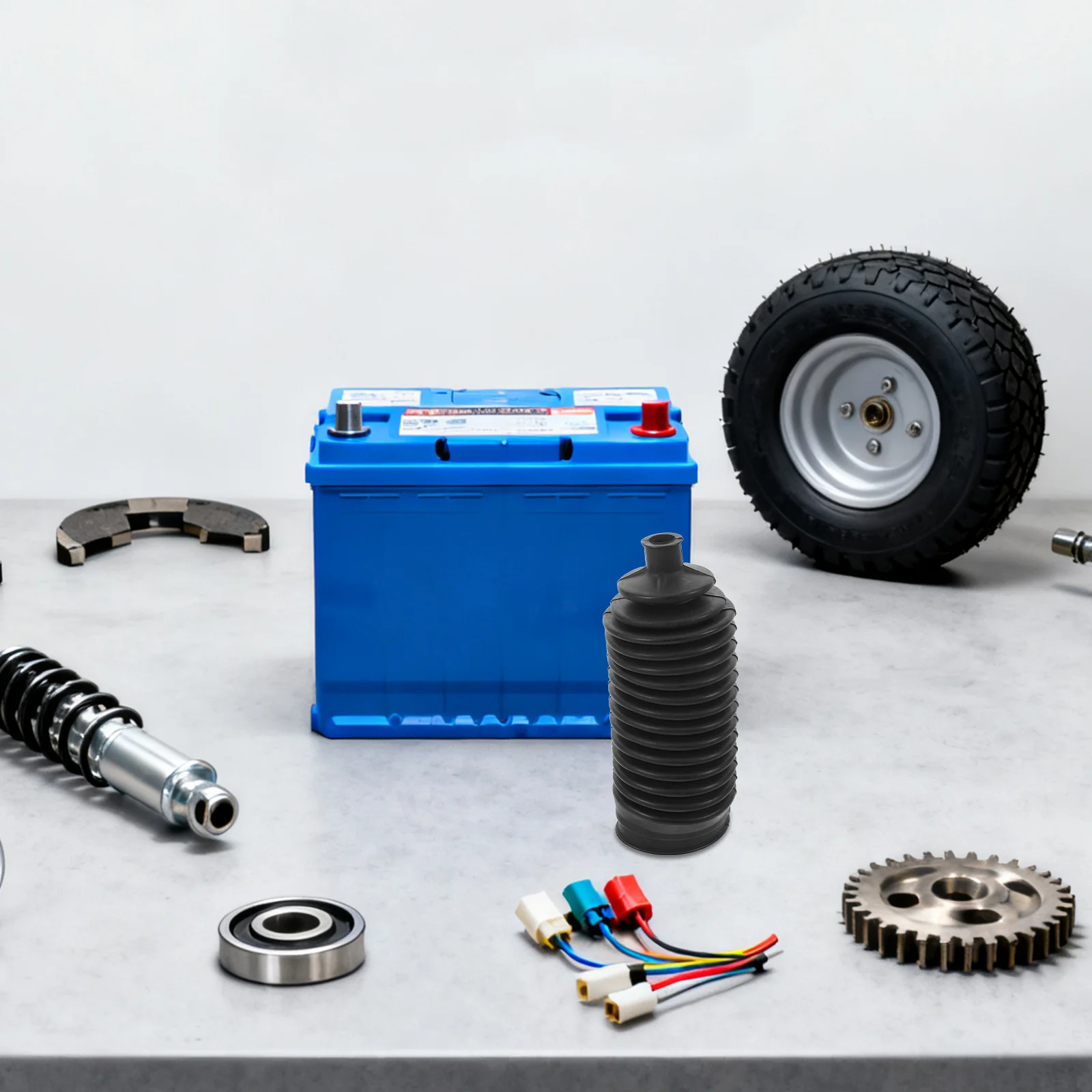 Golf Cart Steering Dust Seal Cover Plastic Bellows Boots Steering Gear Protection Dust Boots for Golf Cart Repair Parts
Golf Cart Steering Dust Seal Cover Plastic Bellows Boots Steering Gear Protection Dust Boots for Golf Cart Repair Parts