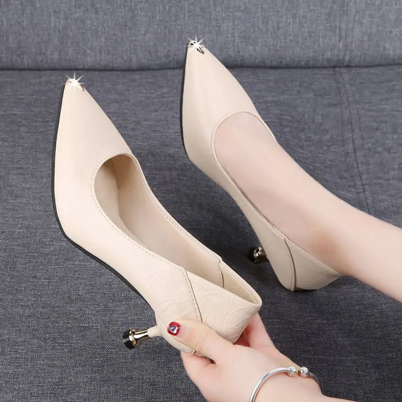2025 spring new all-match pointed comfortable single work shoes high heels women shoes mary jane shoes zapatos de mujer
2025 spring new all-match pointed comfortable single work shoes high heels women shoes mary jane shoes zapatos de mujer