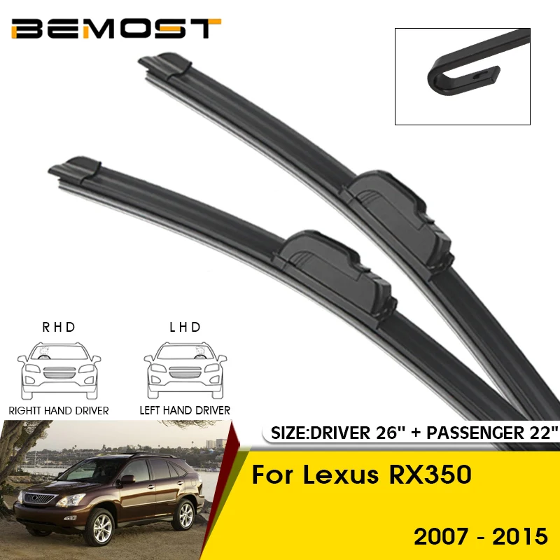 Car Wiper Blades For Lexus RX350 2007-2015 Windshield Windscreen Front Window Blades 26"+22" Car Accessories
Car Wiper Blades For Lexus RX350 2007-2015 Windshield Windscreen Front Window Blades 26"+22" Car Accessories