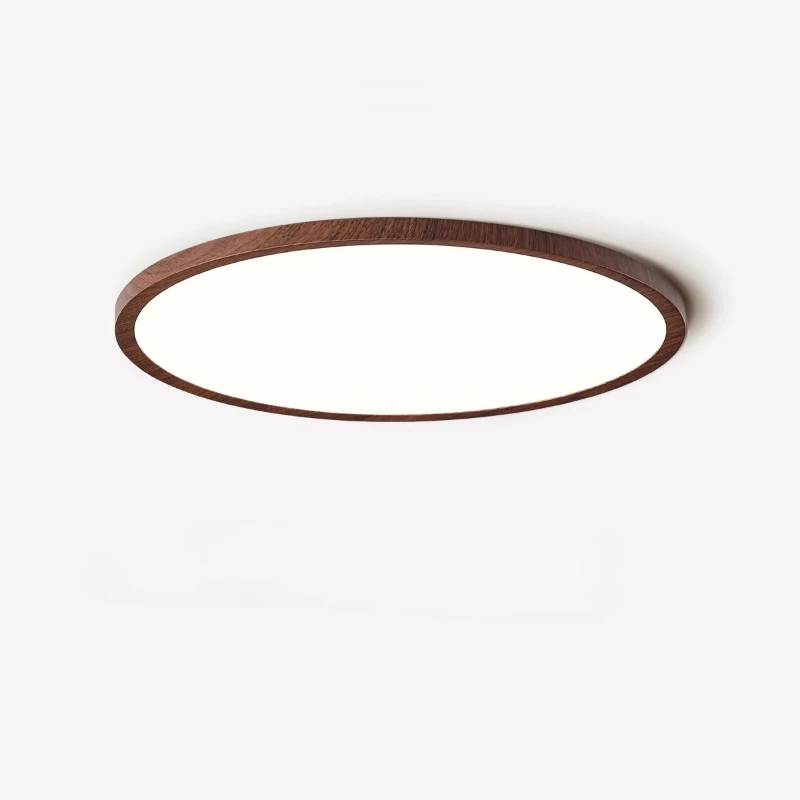 Japanese minimalist bedroom ceiling light ultra-thin seamless room light new Chinese walnut color eye protection study
Japanese minimalist bedroom ceiling light ultra-thin seamless room light new Chinese walnut color eye protection study