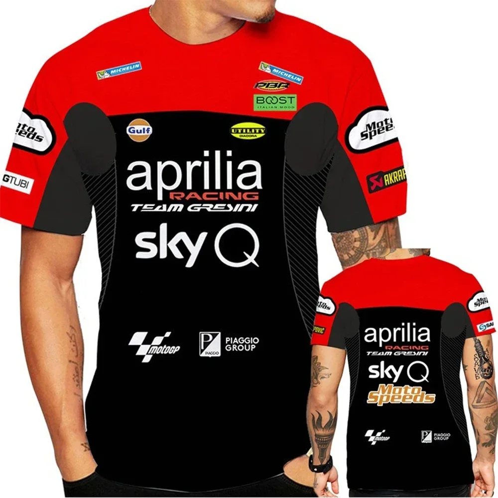 Summer Men's Clothing New Fashion 3D Print Aprilia RSV 1000 Motorcycles T-shirt Fashion Men/Women Cool Quick Drying Racing Tops
Summer Men's Clothing New Fashion 3D Print Aprilia RSV 1000 Motorcycles T-shirt Fashion Men/Women Cool Quick Drying Racing Tops
