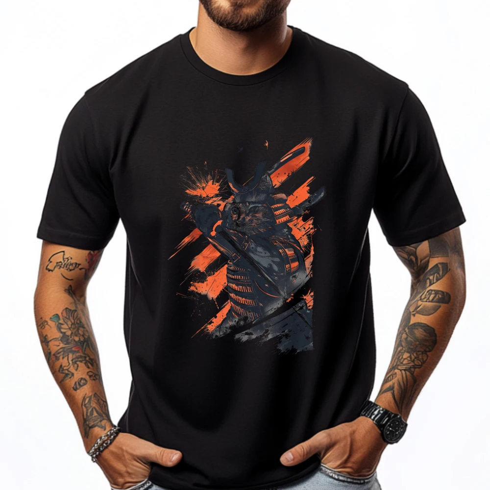Cat Samurai American Flag Samurai Cat Art Patriotic Cat Luxury Designer Luxury T-Shirt Large Size Mother's Day
Cat Samurai American Flag Samurai Cat Art Patriotic Cat Luxury Designer Luxury T-Shirt Large Size Mother's Day
