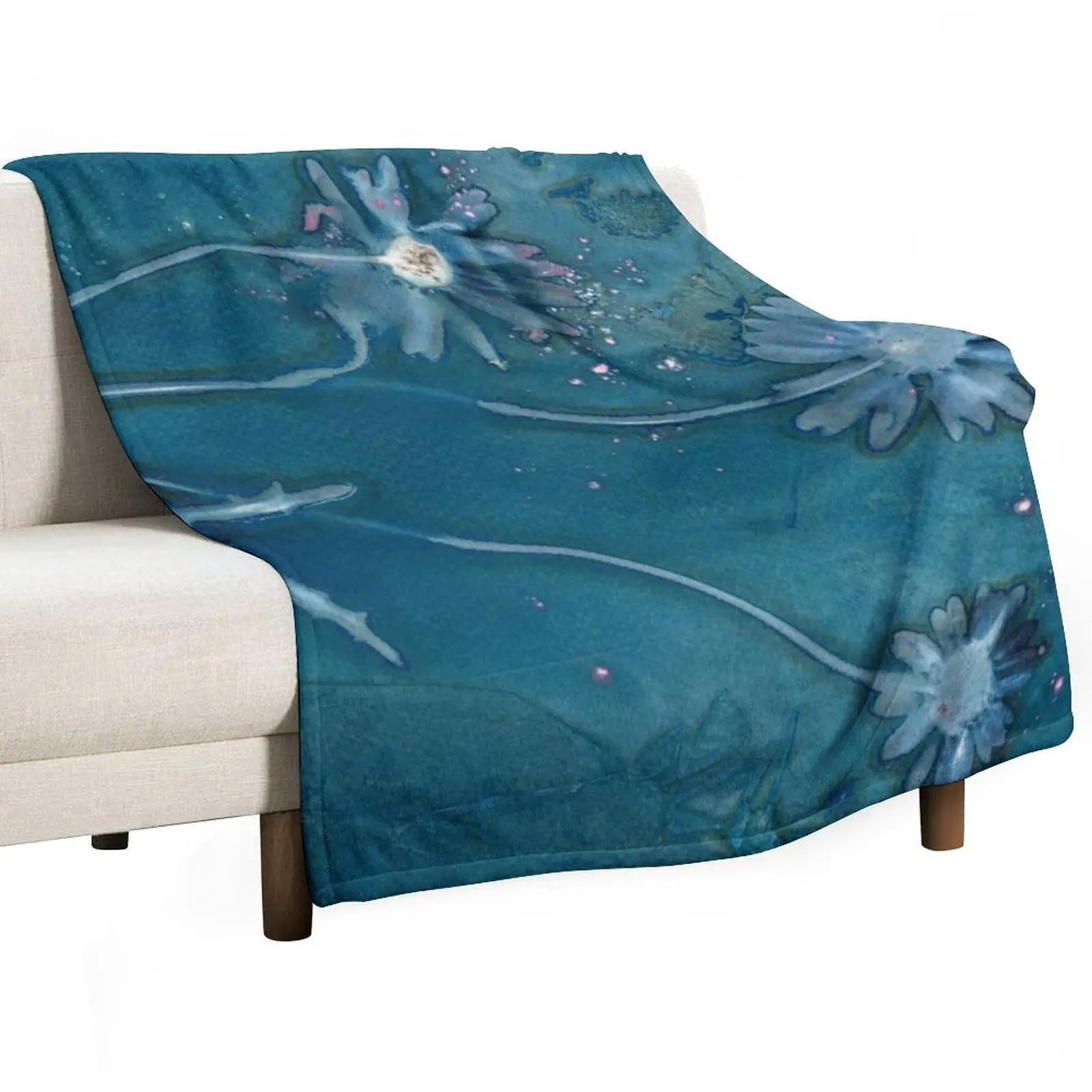 Argyranthemum Wet Cyanotype Botanical Flower Print Throw Blanket Kid'S Luxury decorative Blankets
Argyranthemum Wet Cyanotype Botanical Flower Print Throw Blanket Kid'S Luxury decorative Blankets