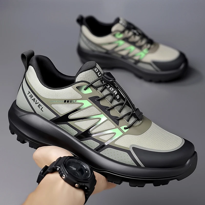 Men's Power Grip Off-Road Trail Sneakers Spring Summer Breathable Mesh Outdoor Running Sports Shoes
Men's Power Grip Off-Road Trail Sneakers Spring Summer Breathable Mesh Outdoor Running Sports Shoes