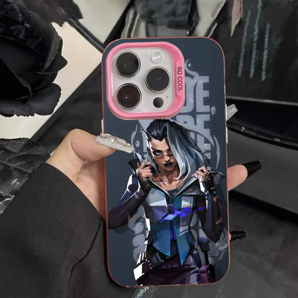 Valo Fade Phone Case for iPhone 17 16 15 14 13 12 11 X XR XS Air Pro Max Plus Pink Colorful Silver Cover
Valo Fade Phone Case for iPhone 17 16 15 14 13 12 11 X XR XS Air Pro Max Plus Pink Colorful Silver Cover