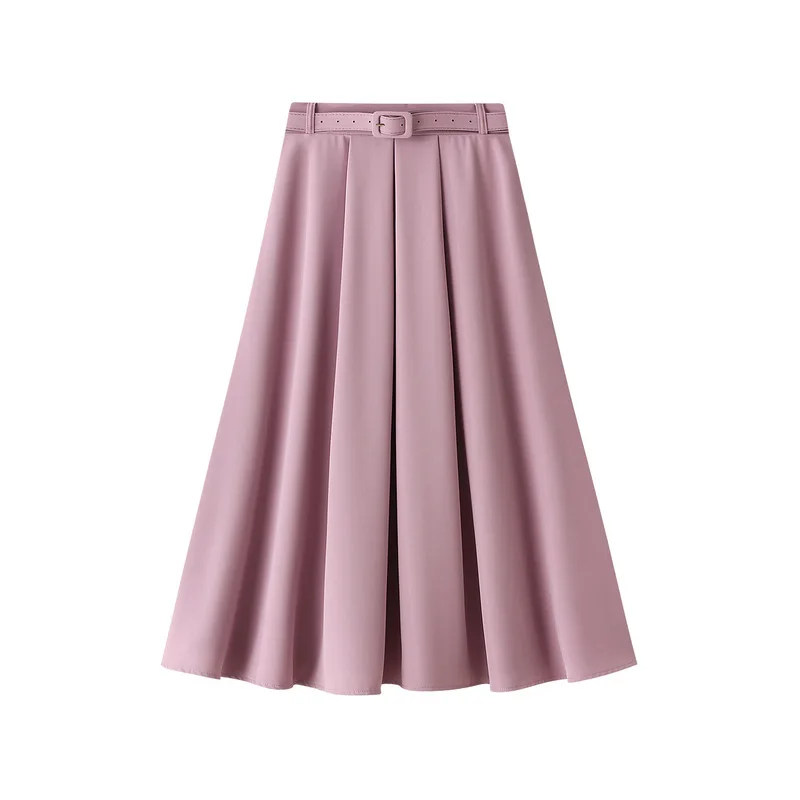 2024 Spring New Japanese Retro High Waist Slim A-line Skirt Casual Simple Solid Elegant Women Long Skirt With Belt Free Shipping
2024 Spring New Japanese Retro High Waist Slim A-line Skirt Casual Simple Solid Elegant Women Long Skirt With Belt Free Shipping