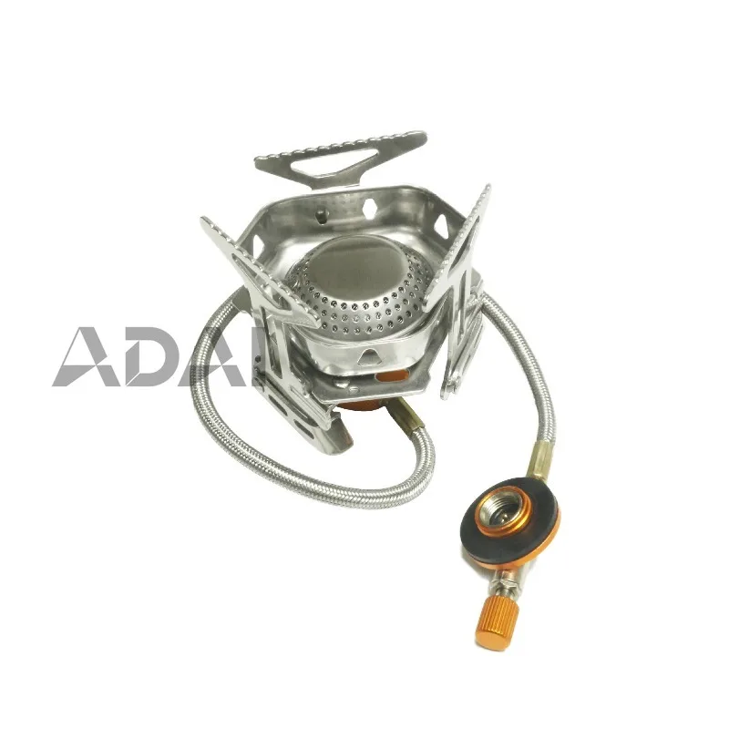Portable folding camping stove head, electronic ignition gas stove, dual-purpose camping and barbecue stove equipment
Portable folding camping stove head, electronic ignition gas stove, dual-purpose camping and barbecue stove equipment