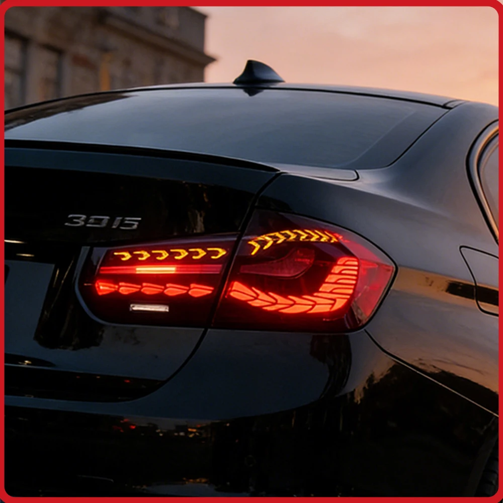 Для BMW 3 серии F30/F35 2013-2019: Комплект задних фонарей с LED-подсветкой, динамическим указателем поворота, эффектом запуска, высокое качество
Для BMW 3 серии F30/F35 2013-2019: Комплект задних фонарей с LED-подсветкой, динамическим указателем поворота, эффектом запуска, высокое качество