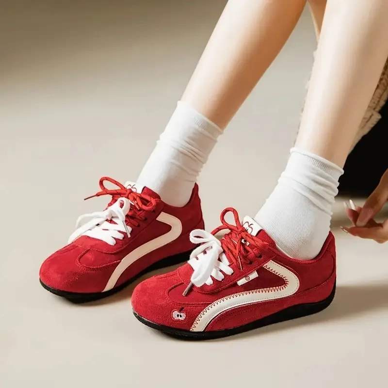 2025 Spring Vintage-Inspired Women'S Sneakers Bowknot - Double Strap Casual Sporty Flat Shoes Mesh Lining Fabric Insole
2025 Spring Vintage-Inspired Women'S Sneakers Bowknot - Double Strap Casual Sporty Flat Shoes Mesh Lining Fabric Insole