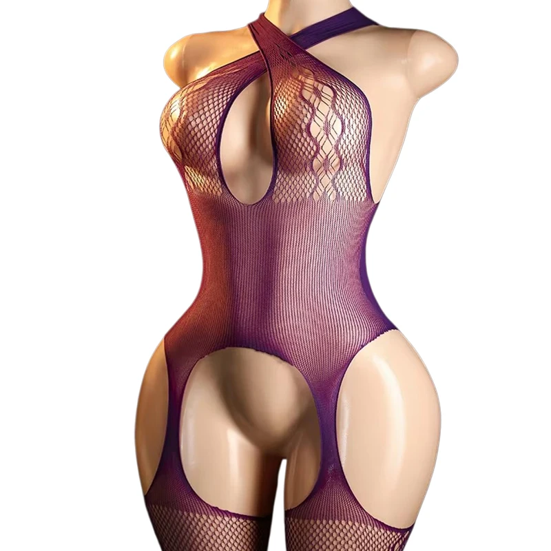 Sexy Lingеrie Set Fishnet Mesh Bodystocking Bodysuit Crotchless Women's Erotic Underwear Jumpsuit High Waisted Stocking
Sexy Lingеrie Set Fishnet Mesh Bodystocking Bodysuit Crotchless Women's Erotic Underwear Jumpsuit High Waisted Stocking