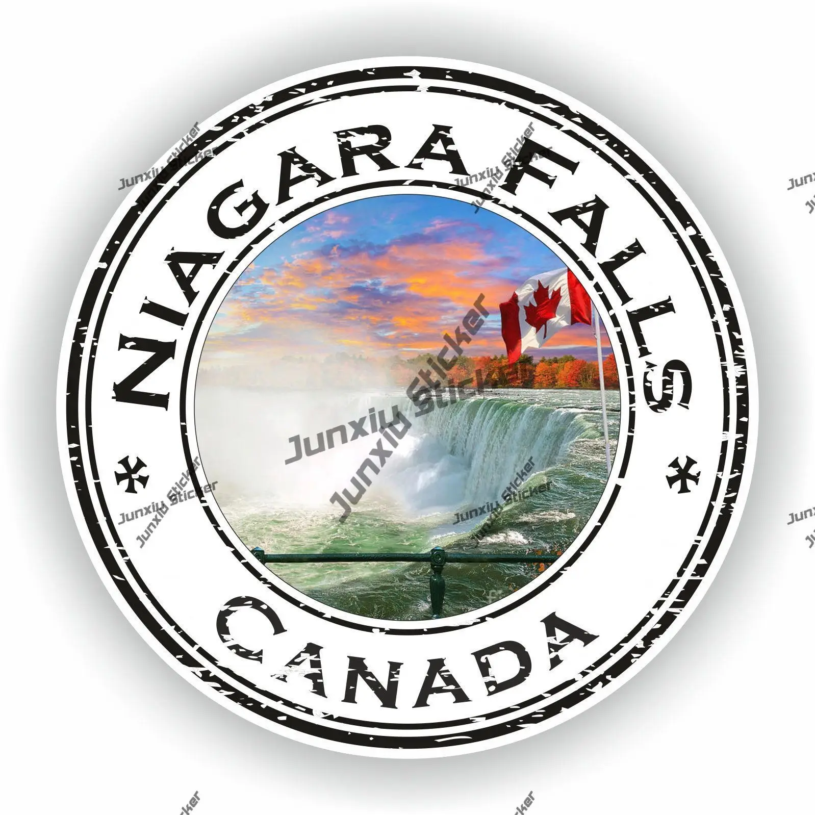 Niagara Falls Canada Decal Coat of Arms of Canada Niagara Falls Roundel Flag Outline UV Protected Sticker Car The Whole Body
Niagara Falls Canada Decal Coat of Arms of Canada Niagara Falls Roundel Flag Outline UV Protected Sticker Car The Whole Body