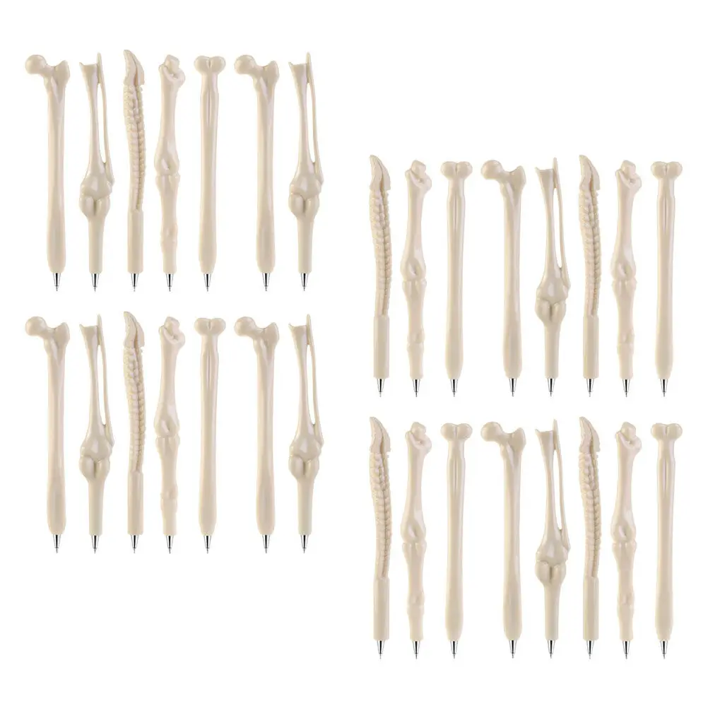 30Pcs Bone Ballpoint Pens Blue Ink Creative Bone Design Smooth Writing Pens School Office Party Supplies Party Gifts
30Pcs Bone Ballpoint Pens Blue Ink Creative Bone Design Smooth Writing Pens School Office Party Supplies Party Gifts